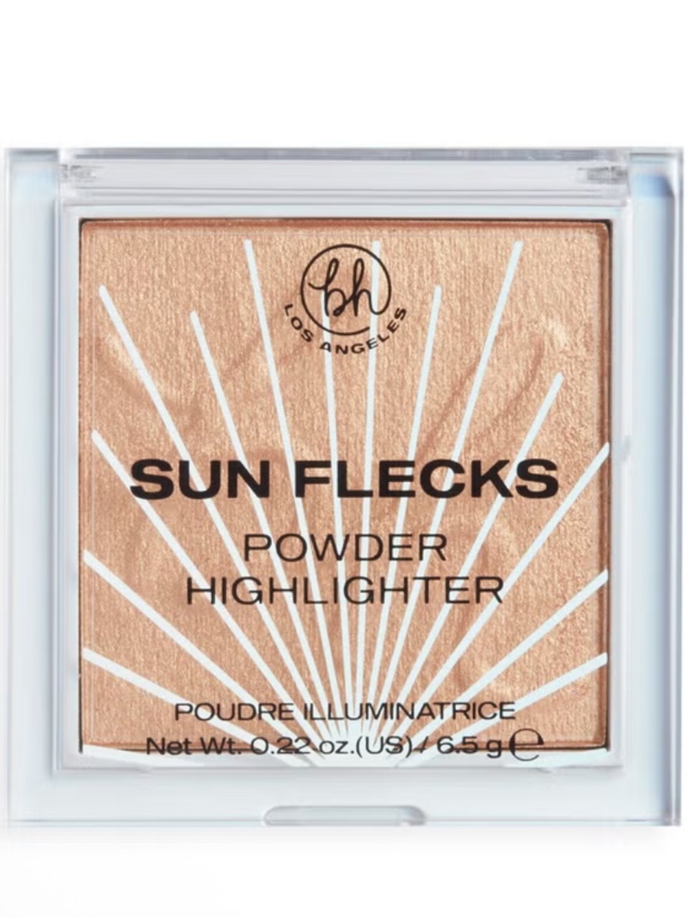 BH Cosmetics Sun Flecks Powder Highlighter - Champagne Gold